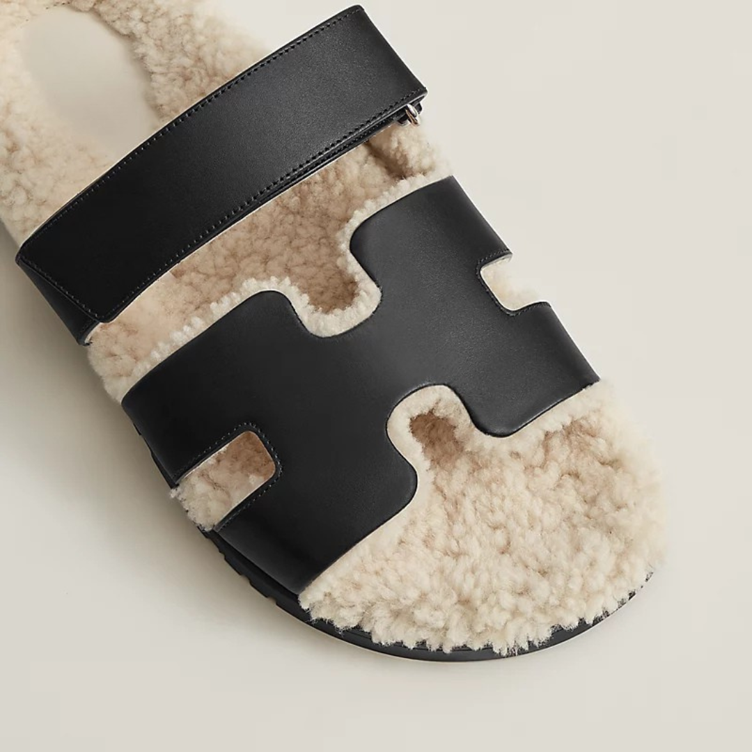 Roman Sandals – Black & Cloud White (Limited Edition)