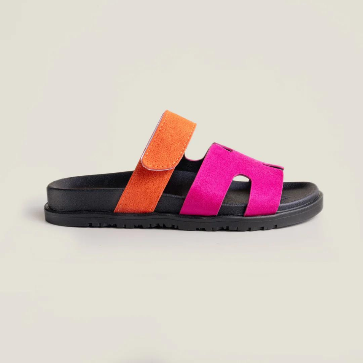 Roman Sandals – Orange / Rosa