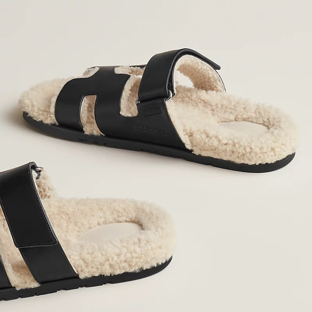 Roman Sandals – Black & Cloud White (Limited Edition)