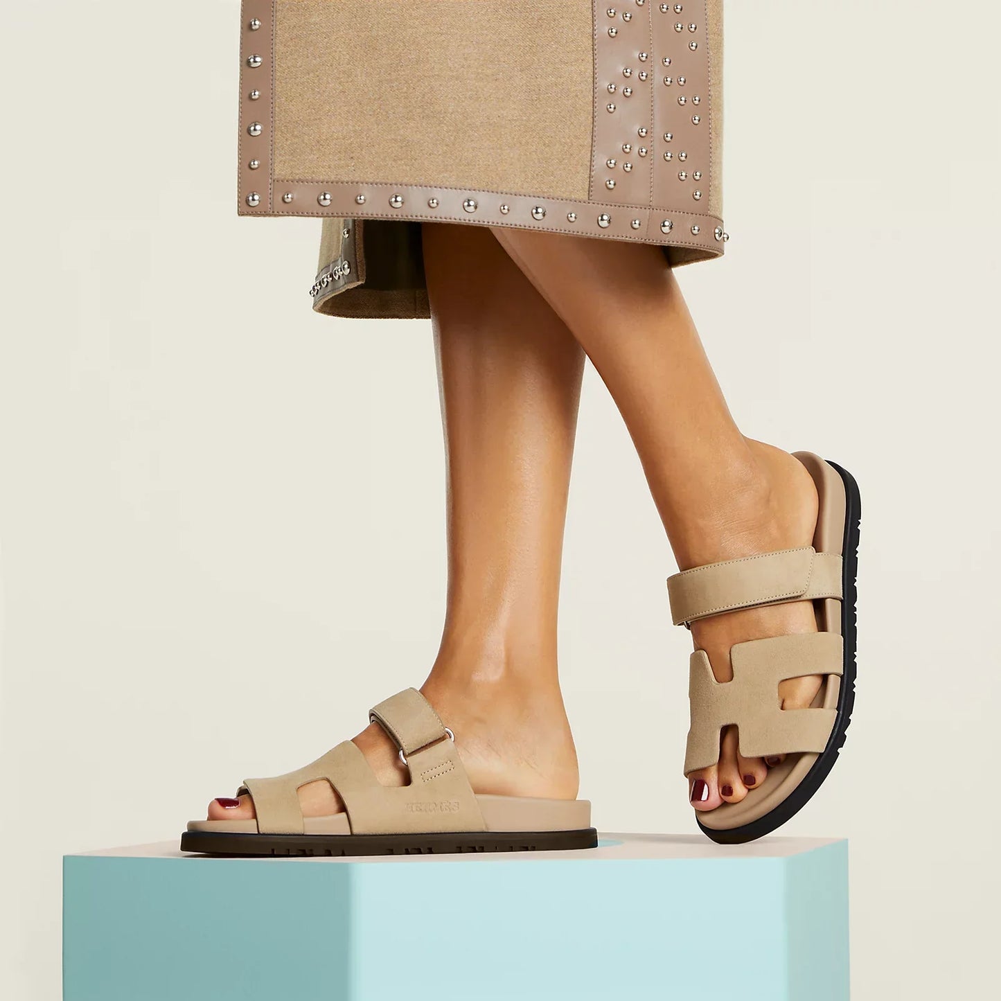 Roman Sandals - Sand Beige