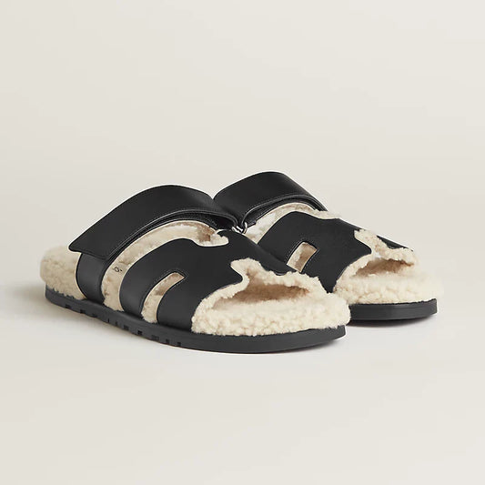 Roman Sandals – Black & Cloud White (Limited Edition)