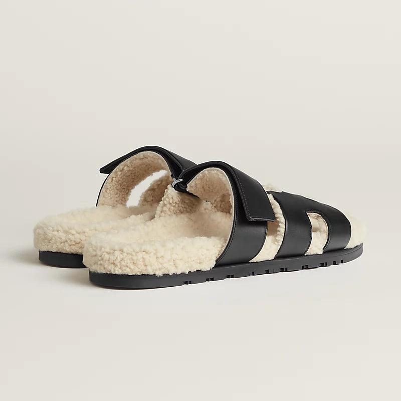 Roman Sandals – Black & Cloud White (Limited Edition)